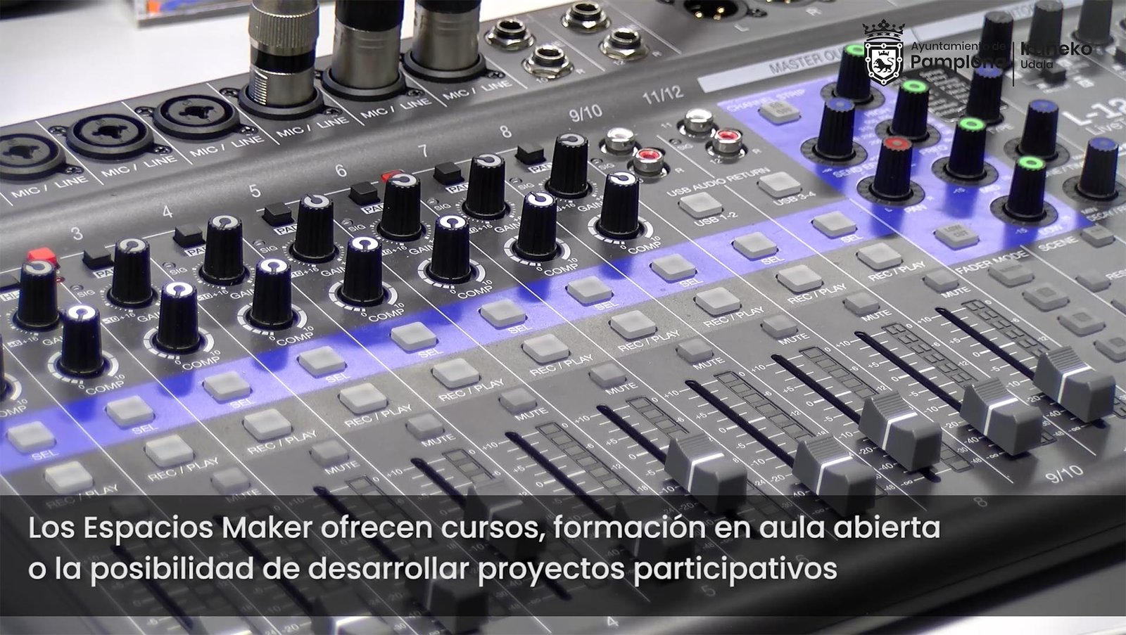 ‘Mi Pamplona favorita’, un proyecto audiovisual de la asociación de discapacidad intelectual ‘D-Espacio’ y Civivox Maker, se estrena este jueves en Condestable