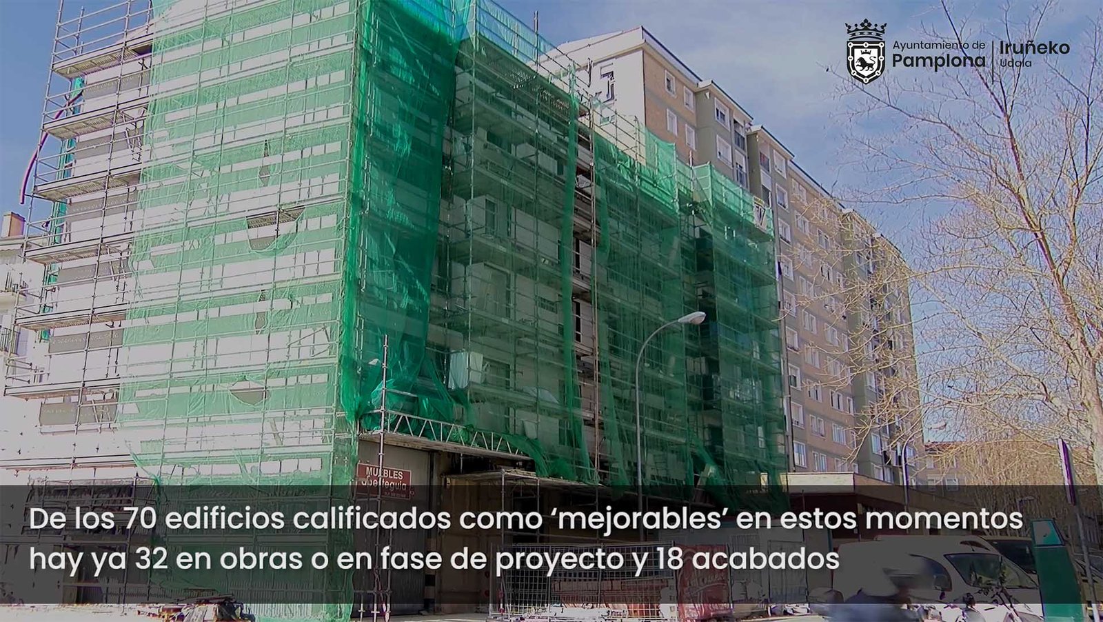 El Ayuntamiento dispone de una partida de 1,4 millones de euros para actuaciones de rehabilitación de edificios privados situados en ‘zonas vulnerables’