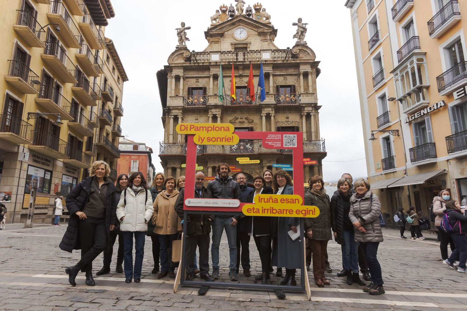 El Ayuntamiento quiere viralizar las sonrisas en la nueva campaña turística de Pamplona para las vacaciones de Semana Santa