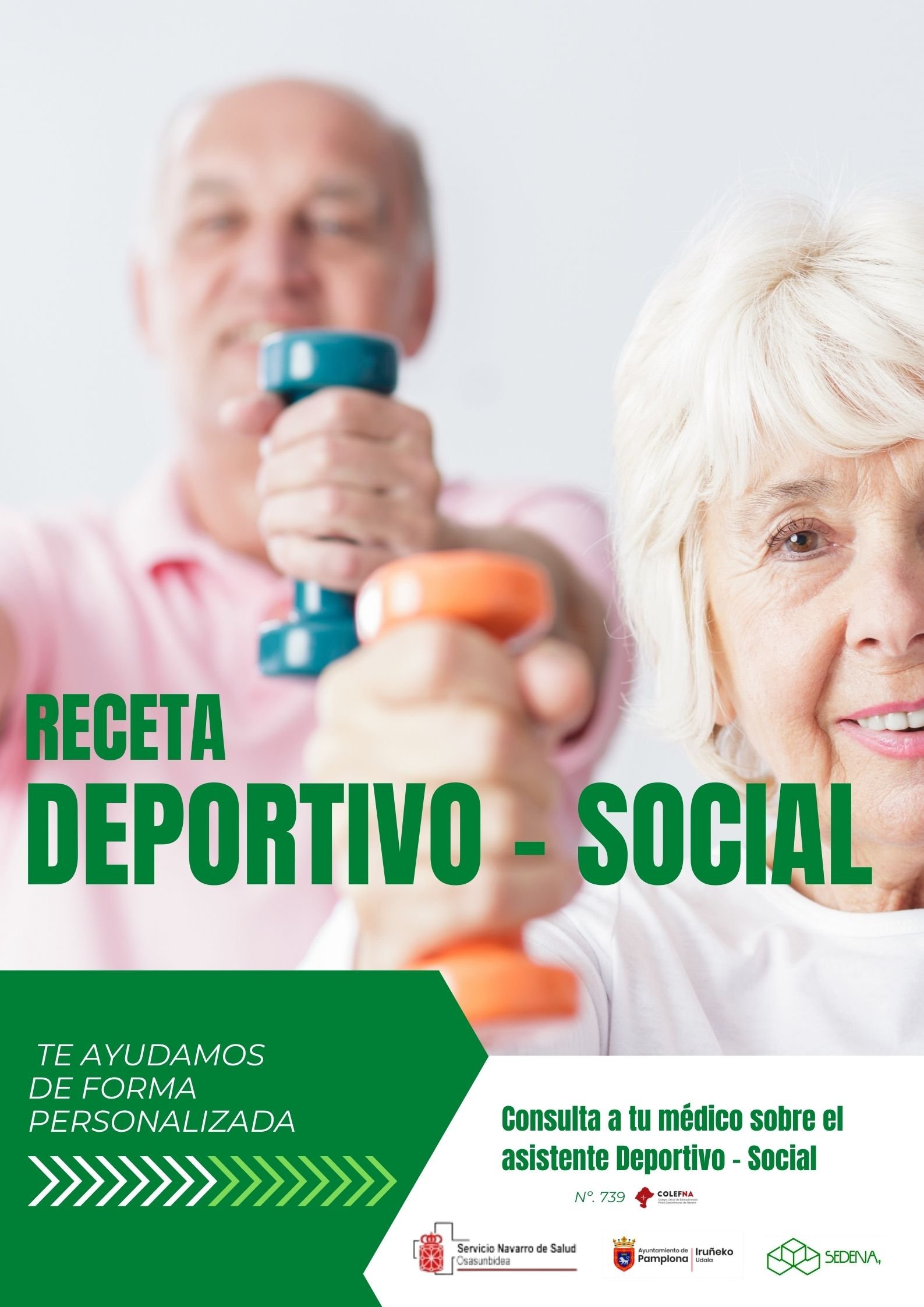 Pamplona inicia como experiencia piloto la “receta deportivo-social” en los barrios de Txantrea e Iturrama de la mano de sus centros de salud