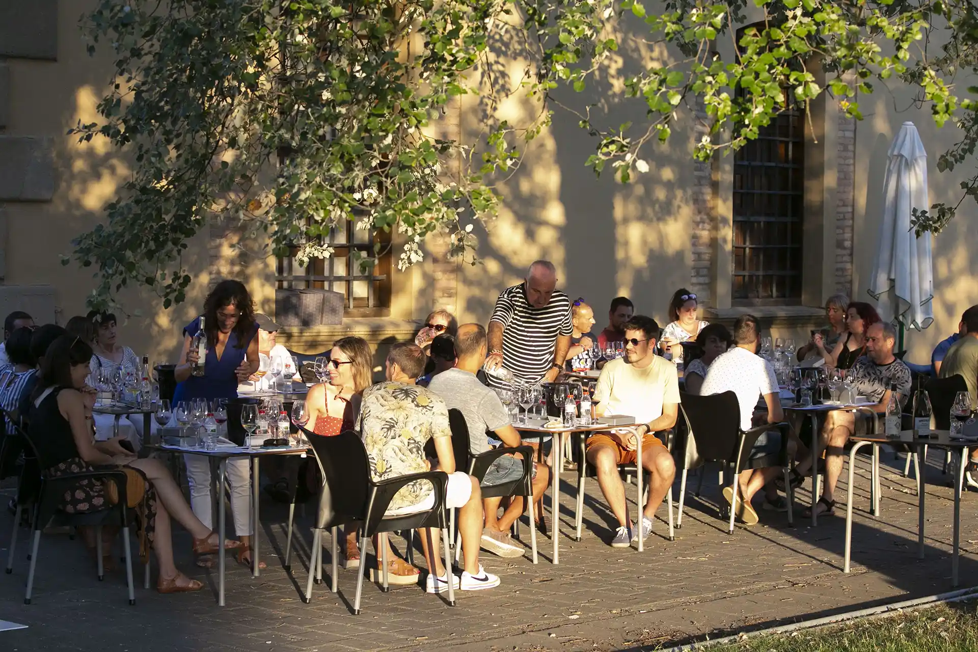 Esta semana se han iniciado las catas de caldos navarros maridados con pinchos en la Ciudadela de Pamplona