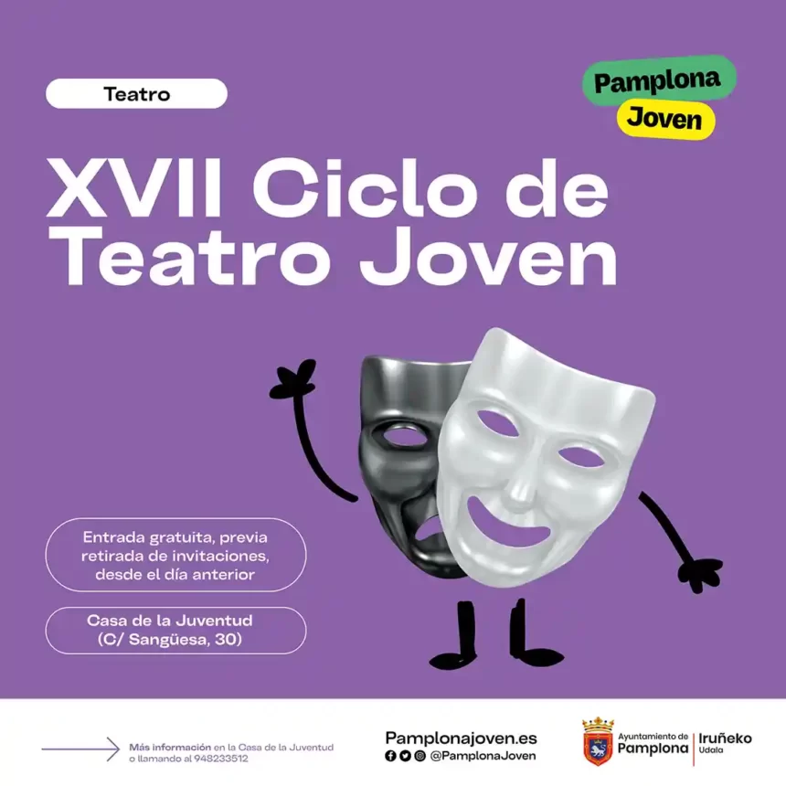 Este martes, 2 de mayo, comienza en la Casa de la Juventud el XVII Ciclo de Teatro Joven que propone cuatro obras para distintos públicos en jornadas consecutivas