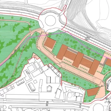 El Plan de Conjunto Pamplona – Barañáin para el paraje de Elizpea prevé un nuevo parque urbano en el entorno del molino de Ilundáin y una nueva rotonda en la calle Miluze