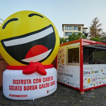 La Zona Joven de San Fermín se traslada a la Plaza de la Constitución con actividades desde las siete de la tarde hasta las diez y media de la noche