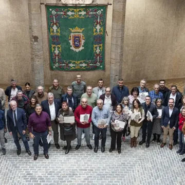 acto homenaje personal municipal jubilados