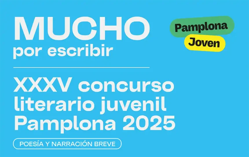 mucho por escribir concurso literario juvenil pamplona 2025