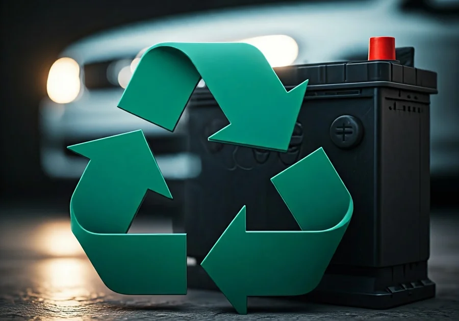 reciclar baterías en Navarra Repuestos Gali